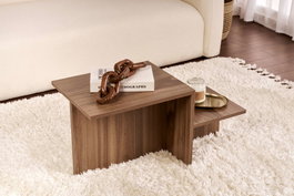 Nordure Mesa de Café Harmony - Nogal